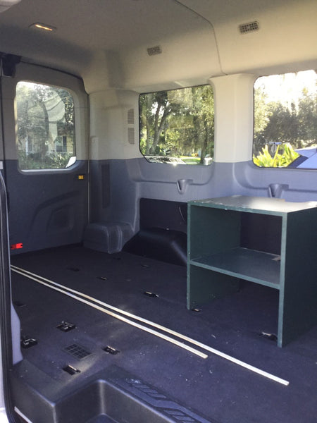 Transit 130" wb six rear windows