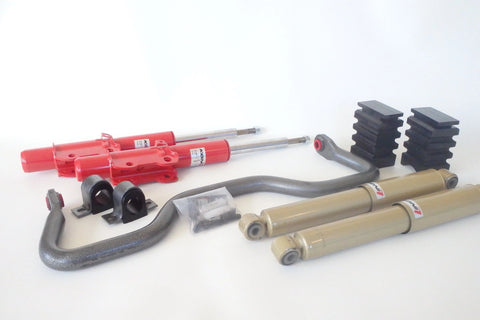 Example of Promaster Suspension Upgrade Package A - Promaster specific parts are not shown