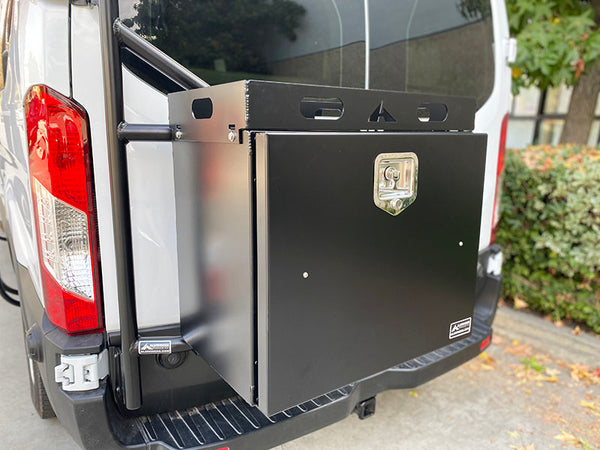 Transit Van Rear Door Box or Tire Carrier