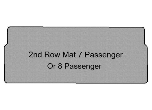 Metris Second Row Mat for 7 Passenger