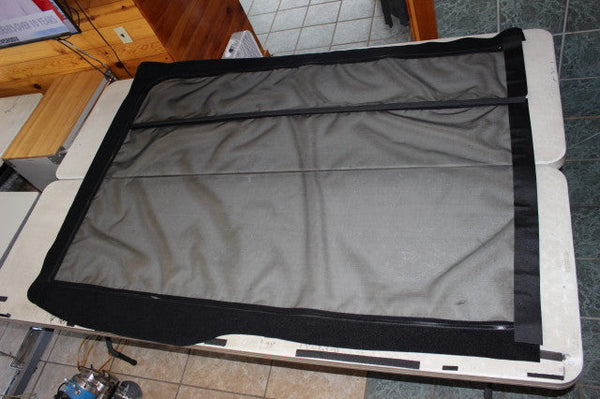 Example of the EZ Pass opening 16 inches off of the B Pillar behind passenger seat