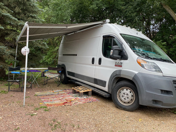 Promaster with Awning Installed