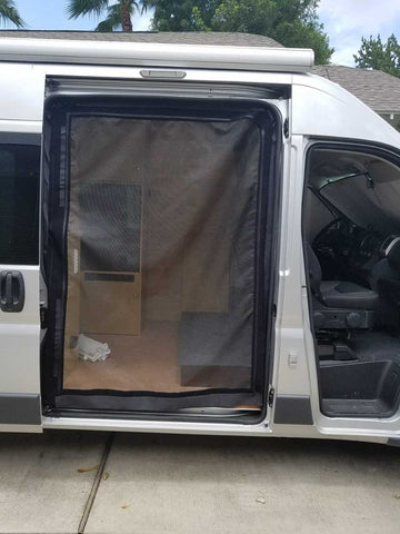 Promaster side door insect screen