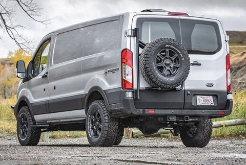 Transit Van Rear Door Tire Carrier