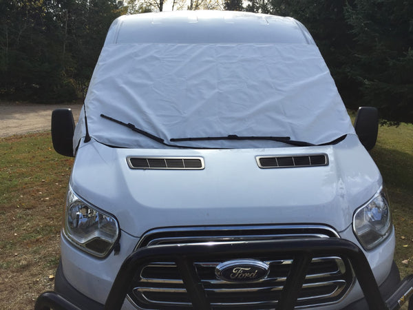 Transit cab cover front view - Ex - Guard showing