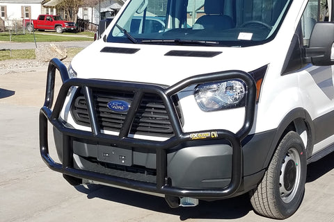 Grill Guard and Headlight Guard on Transit Van - Ex-Guard