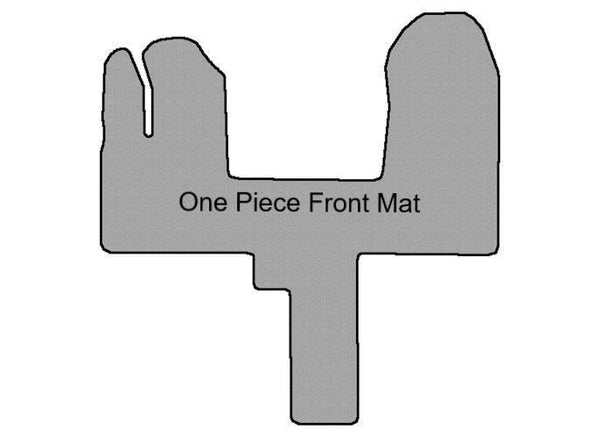 Front one piece Transit mat