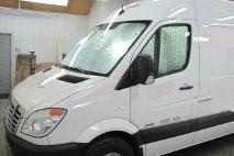 Metris Van Cab Window Insulation and Privacy Shade
