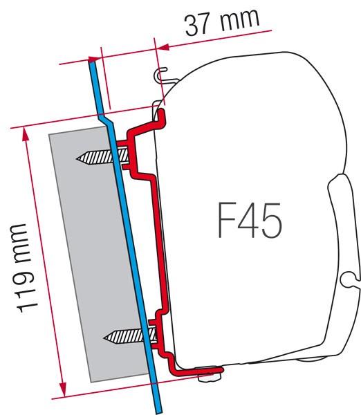 Transit Awning Brackets Included in Price