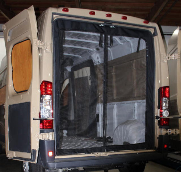 Promaster Van Insect Screen Rear Cargo Doors - Zipper