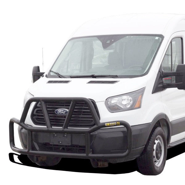 Ford Transit with EX Guard brush guard installed