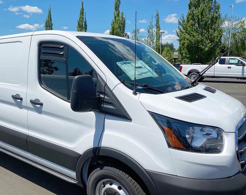 Transit window vents ABS plastic