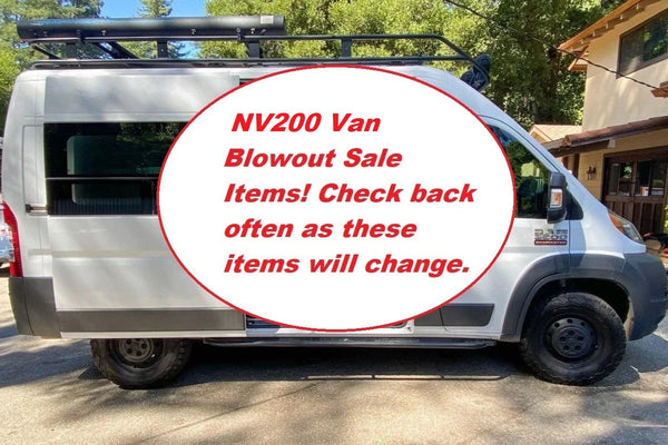 NV200 Blow Out Sale Items