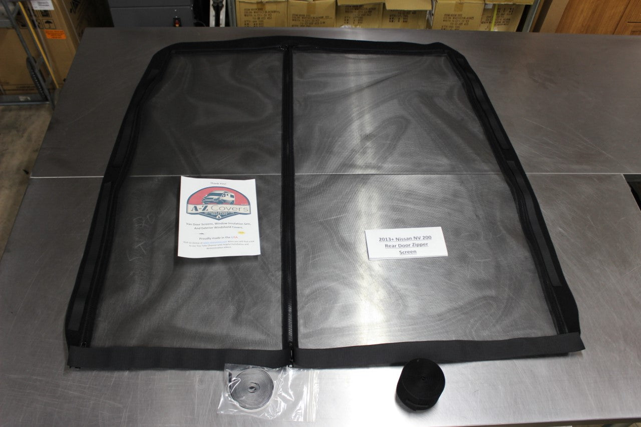 Window Screens Promaster Promaster City Insect Screens for Side Doors or Rear Doors – Van Upgrades