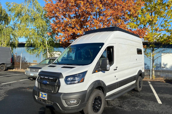 Late 2020 to 2025 Transit Hood Spoiler