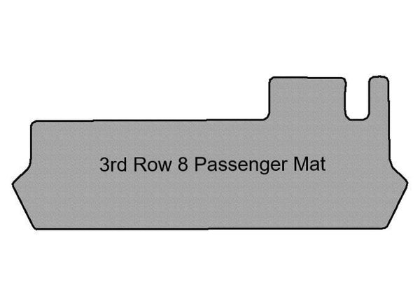Metris 8 Passenger 3rd Row Mat