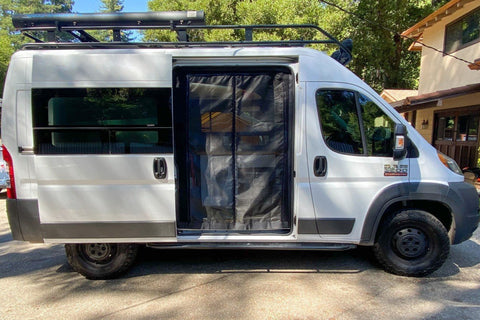 Chevrolet Express Van Window Insulation and Screens – Van Upgrades