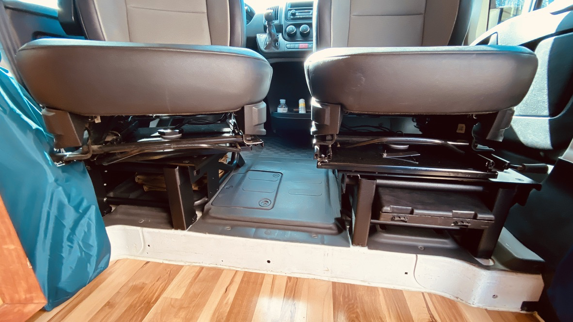 Promaster Lowered Seat Base Pedestal for Sportscraft Seat Swivels – Van ...